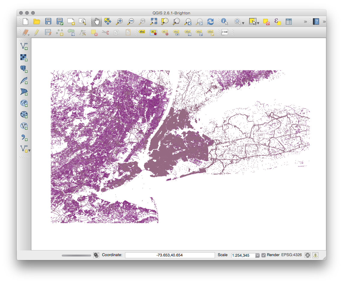 QGIS Mapzen Preview